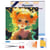 Mini Diamond Painting Broderie Diamant Figured’Art 25x25cm toile tendue sur châssis en bois - diamants ronds - Jolie Petite Fée