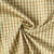 Tissu Coton Seersucker carreaux Rayures Vert anis