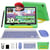 Tablette enfant KOTSREN Android 15 IPS vert 10,1 pouces