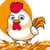 LUC - Kit canevas Soudan 20x20 cm Coq