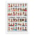 Affiche 50x70 cm - Legendary Tennis Players - Olivier Bourdereau