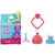 Littlest petshop collection surprise série 2 : bichon maltais n° 2-b44 + habitat + accessoire - hasbro - e2875
