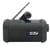 Muse Radio à Manivelle / Solaire Bluetooth avec Lampe de Poche modèle MH-08MB Noir