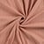 Tissu Jersey Coton ajouré uni Lio Rose nude