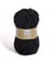 Pelote de laine et coton à tricoter TRIADE - Cheval Blanc 034 Noir