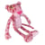 Peluche la panthère rose avec coeur 40 cm - doudou licence - SMOBY