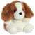 Peluche AURORA - Chien Lady Spaniel - 13 cm