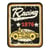 Ecusson thermocollant sport rétro racing 1976 6cm x 5cm