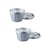 Ensemble de 2 Moules à bain marie 21 x 14 x 15 cm Dr. Oetker Classics
