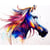 Kit diamond painting Cheval 40 x 50 cm