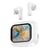 Ecouteurs Bluetooth Ecran Tactile Couleur ANC ENC Réduction Bruit Haute Qualité Blanc YONIS
