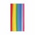 Feuille de cire Arc-En-Ciel 20 x 10 cm - Rayures verticales