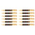 Lot de 12 Marqueurs pointe conique extra-fine POSCA PC1MC 0,7 - 1mm Beige POSCA