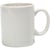 Tasse, H : 7 cm, d 6 cm, 120 ml, blanc, 1 pièce
