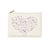 Trousse rectangulaire PM (20x13 cm) - Bouquet d'amour (Maman d'amour)