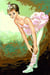Canevas antique Petite danseuse 30x40cm