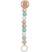 Accroche-tétine étoile turquoise - Goki