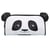 Trousse scolaire rectangulaire Kids Noire Panda BAGTROTTER