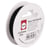 Soie naturelle pour enfiler, 0,35 mm bobine 25 m, noir