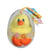 Peluche - Oeuf p'tit poulailler poussin en peluche - 12 cm
