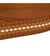 Bobine 14,5m sangle losanges multicolores 38mm beige foncé