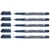Lot de 5 feutres fins de précision permanents - EDDING - Noir - 0,5 mm