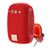 Enceinte Waterproof Bluetooth 5.3 TWS Autonomie 3h FM TF USB IPX5 Rouge YONIS