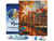 Diamond Painting Broderie Diamant Figured’Art 40x50cm toile tendue sur châssis en bois - diamants carrés - Soleil à Amsterdam