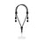 Câble de charge Force Power USB C vers USB C 60 W - Nylon tressé - Noir