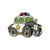 Ecusson thermocollant véhicule police 3x5cm