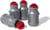 4 pots de lait – accessoire tracteur à pédales - Rolly Toys - Rouge