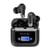 Ecouteurs Bluetooth Écran Tactile ANC Or Champagne Son 3D Immersif Noir YONIS