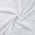 Tissu Double gaze de Coton Petits pois bleus sur fond Blanc