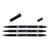 Lot de 3 feutres dessin double pointe pinceau - TOMBOW - N15 noir