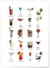 Affiche Multi Cocktail | A3 : 29,7x42cm