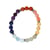 Bracelet 7 Chakras Mix Perles rondes 8 mm - Omsaé
