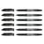 Lot de 6 stylos roller FriXion Ball 0,7 mm Pilot – Noir