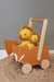 Chariot à pousser en bois – Mr.Fox - TRIXIE BABY - Orange