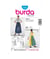 Patron Burda 8448 Ensemble bavarois taille n°FR 38-54