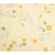 Coupon de tissu DIY - Fleur beige et jaune 50 x 140 cm