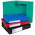 Boite de classement Cartobox Dos 40mm Carte lustrée - A4 - Couleurs assorties - x 10 - Exacompta