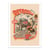 Affiche 50x70 cm - Retro Soundzilla - Ilustrata