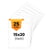 25 passe-partout - Blanc - 15x20cm - Photo 10x15cm - Pour cadre - Encadrement