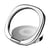 Setty Bague Support Magnétique pour Smartphone avec Adhésif Rotatif Argent