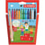 Lot de 6 étuis de 12 feutres de coloriage pointe moyenne - STABILO - Trio A-Z - Multicolore