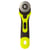 Cutter rotatif 45mm vert/noir avec cran de sécurité