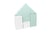 Petit Château – Lot de 11 blocs menthe - Velinda - Blanc