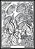 Tableau velours a colorier POISSONS EXOTIQUES Sericolor