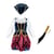 Déguisement pirate fille 3-5 ans Oxybul