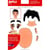 Apli Agipa - Gommettes Le visage x 24